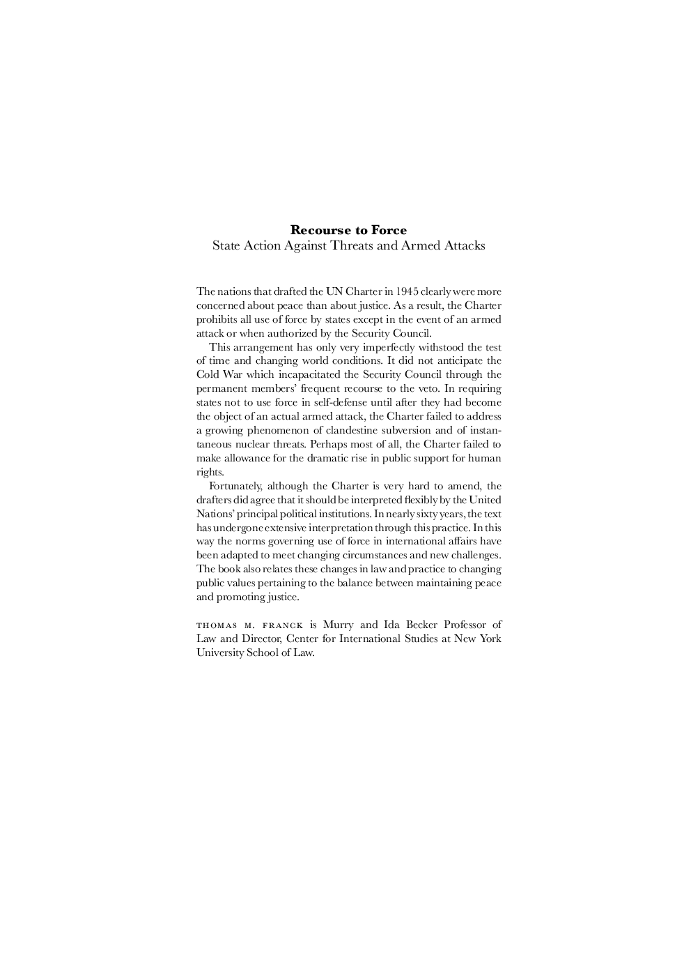 Recourse To Force - Page 3