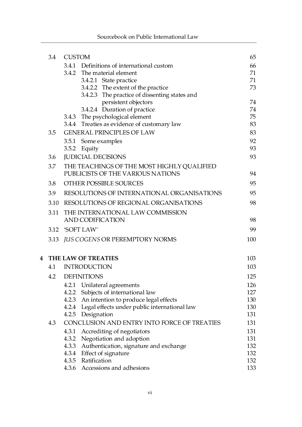 Sourcebook On Public International Law - Page 3