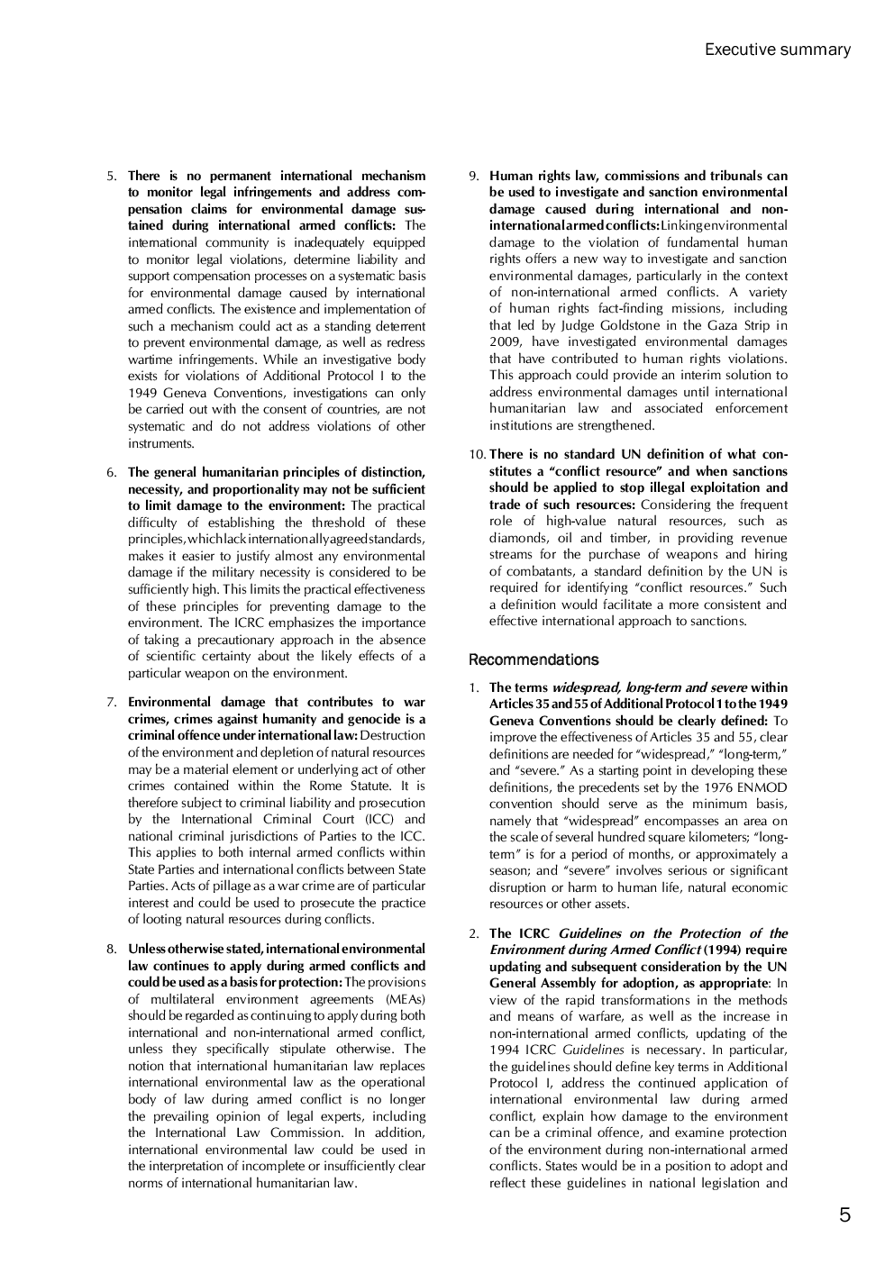 Protecting The Environment During Armed Conflict - Page 4