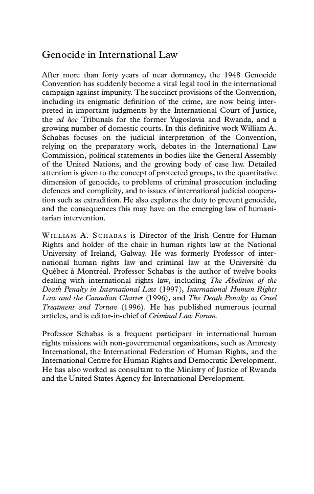 Genocide In International Law The Crimes Of Crimes - Page 2