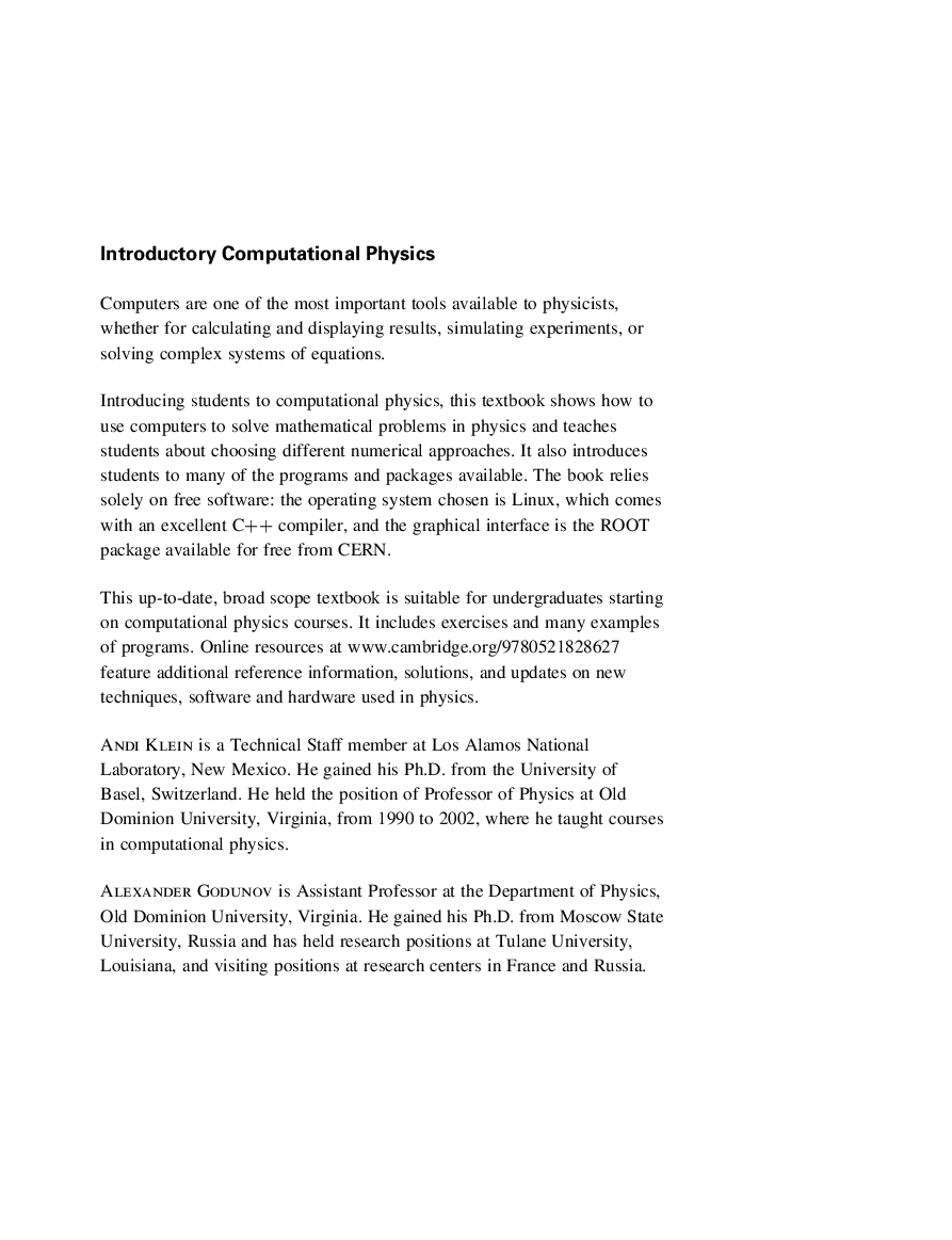 Introductory Computational Physics - Page 3