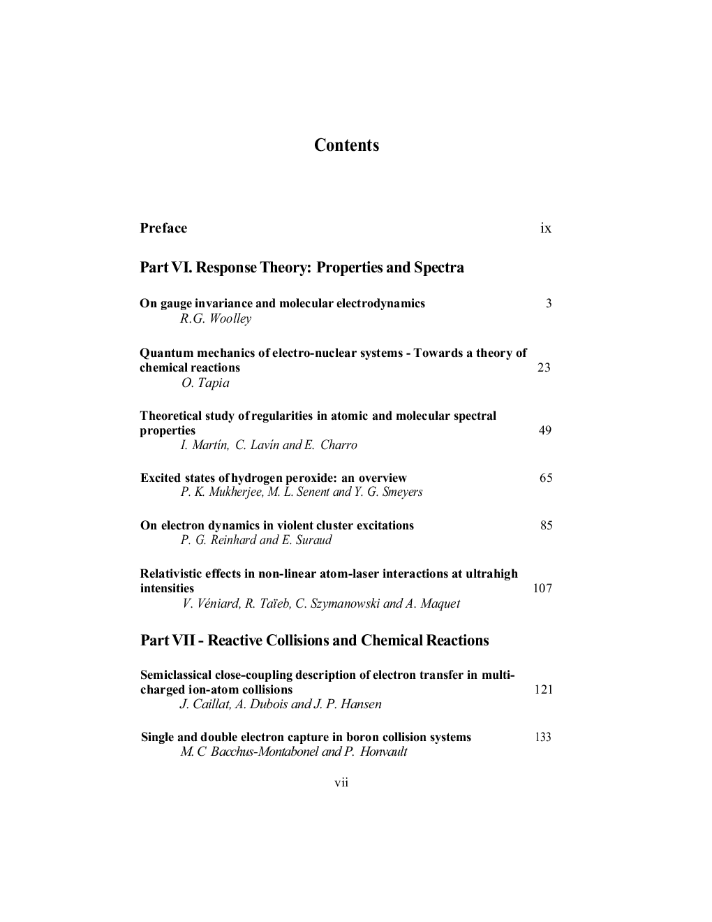New Trends In Quantum Systems In Chemistry And Physics Vol - I - Page 5
