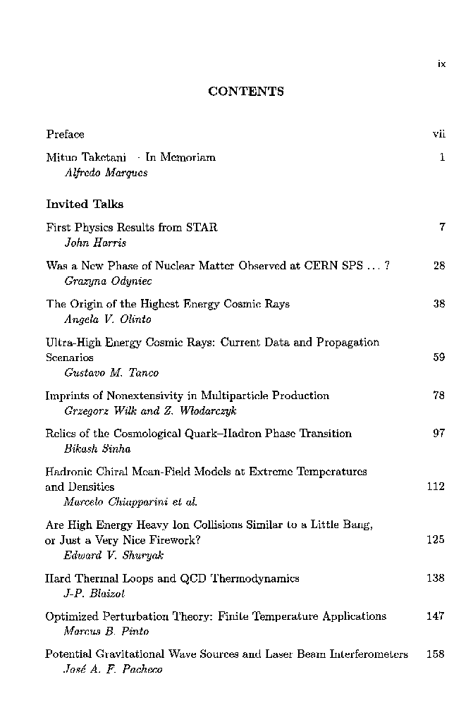 Relativistic Aspects Of Nuclear Physics - Page 5