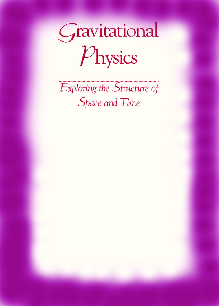 Gravitational Physics - Page 1