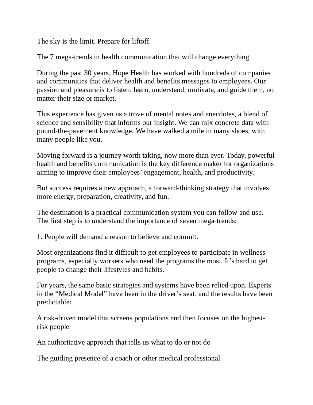 New Perspectives In Wellness And Benefit Communications - Page 4