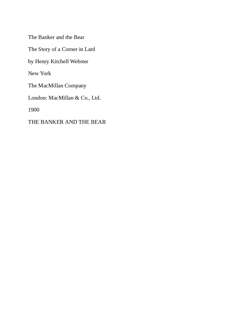 The Banker And The Bear - Page 2