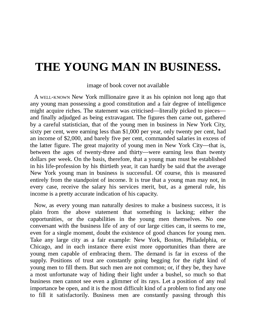 The Young Man In Business - Page 3