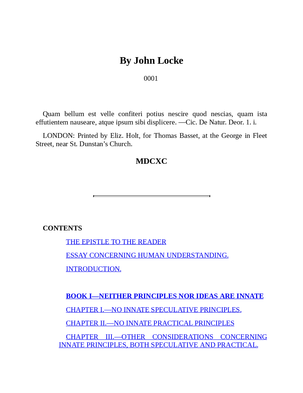 An Essay Concerning Humane Understanding - Page 2