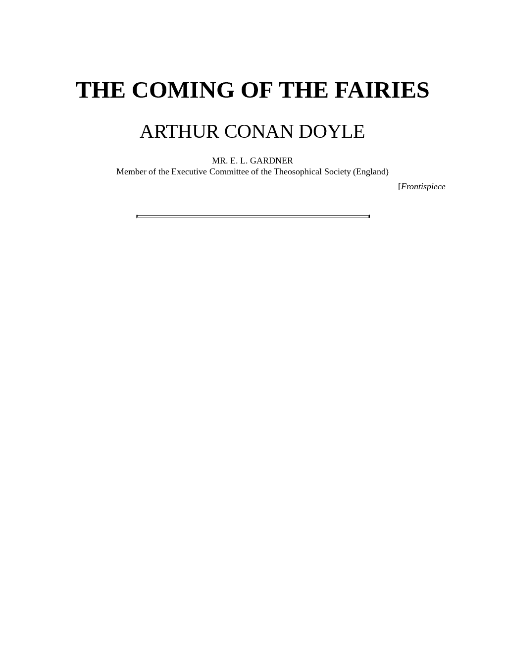 The Coming Of The Fairies - Page 3