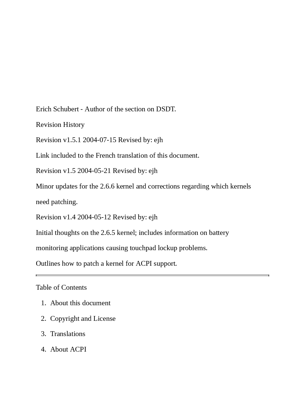ACPI Advanced Configuration And Power Interface - Page 2