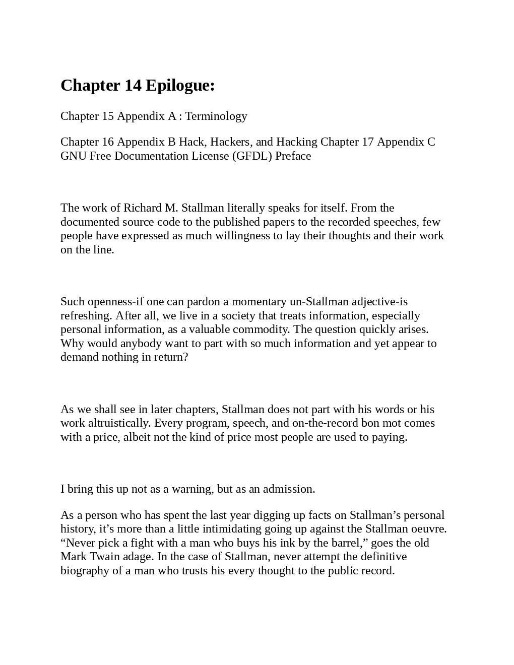 Free As In Freedom - Page 5