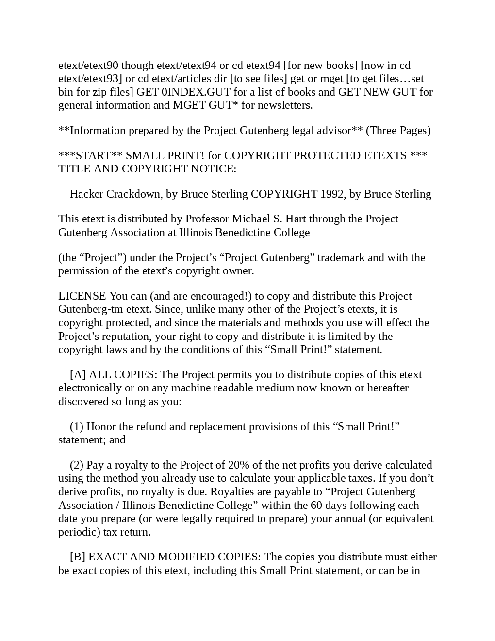 Hacker Crackdown - Page 4