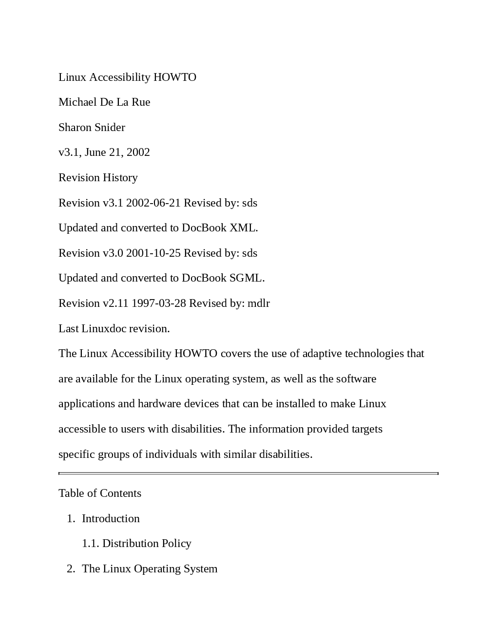 Linux Accessibility How To - Page 2