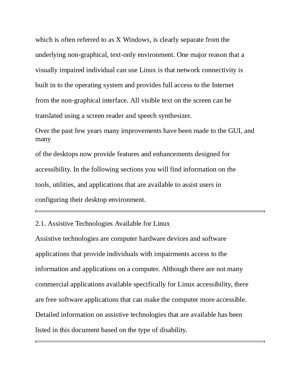 Linux Accessibility How To - Page 5