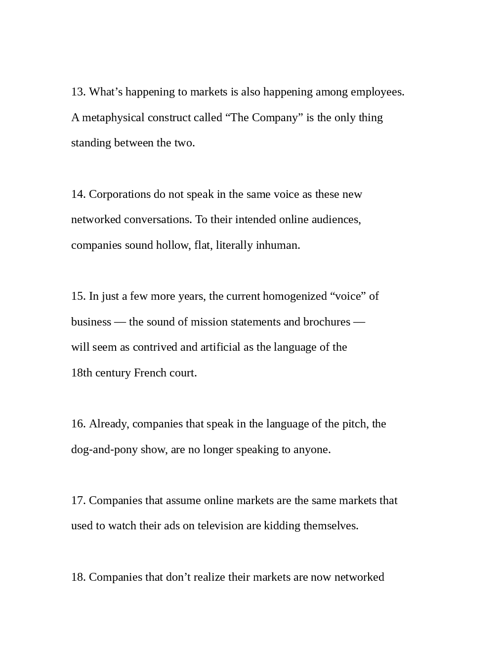 The Cluetrain Manifesto - Page 4