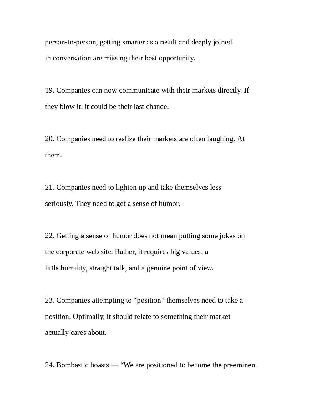 The Cluetrain Manifesto - Page 5