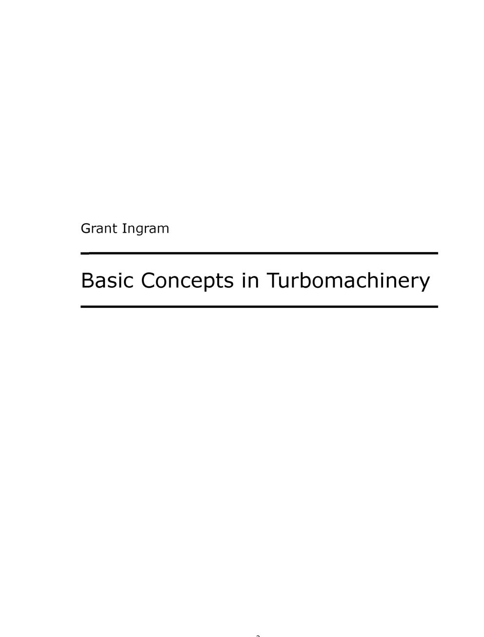 Basic Concepts In Turbomachinery - Page 2