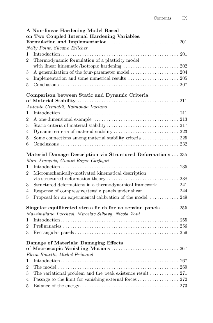 Lecture Notes In Applied And Computational Mechanics - Page 5