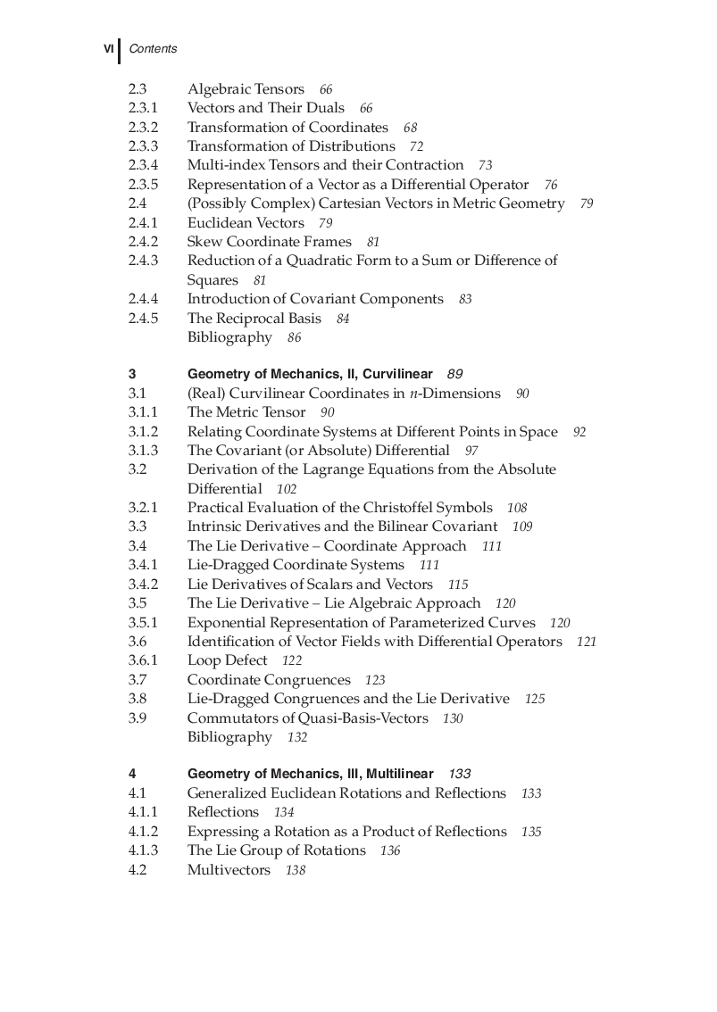 Geometric Mechanics - Page 4