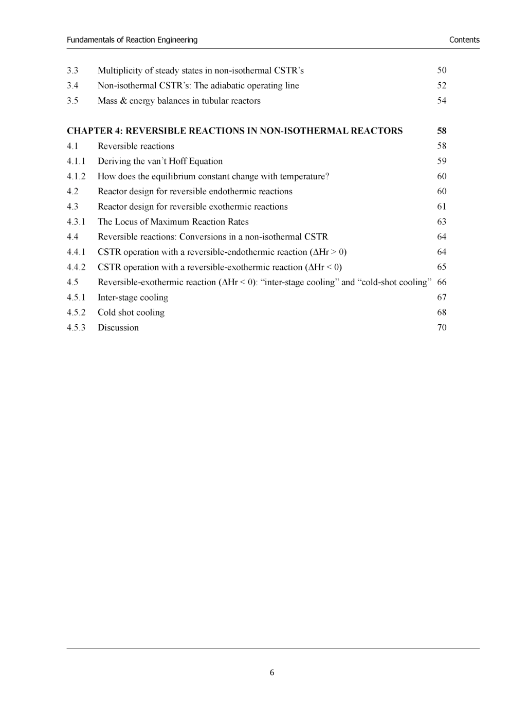 Fundamentals Of Reaction Engineering - Page 5