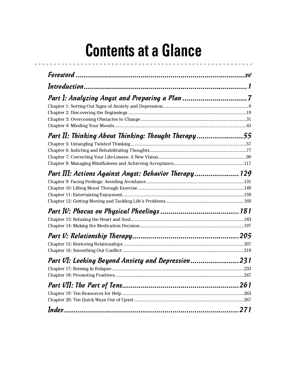 Anxiety And Depression Workbook For Dummies - Page 2
