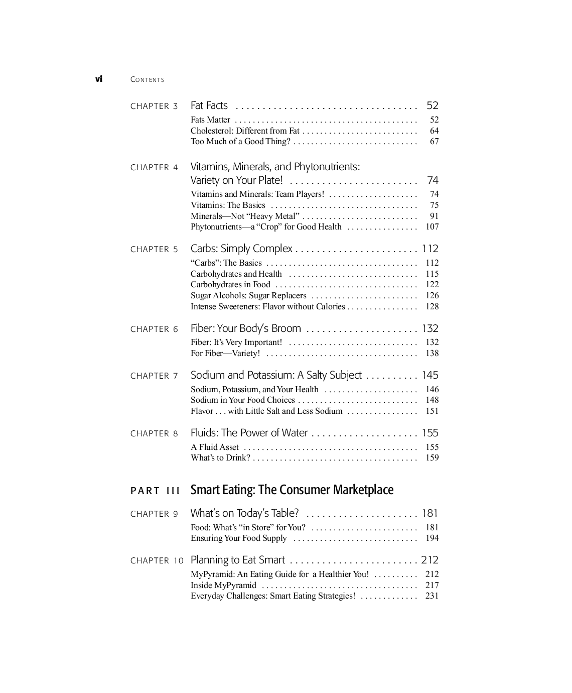 American Dietetic Association Complete Food And Nutrition Guide - Page 4
