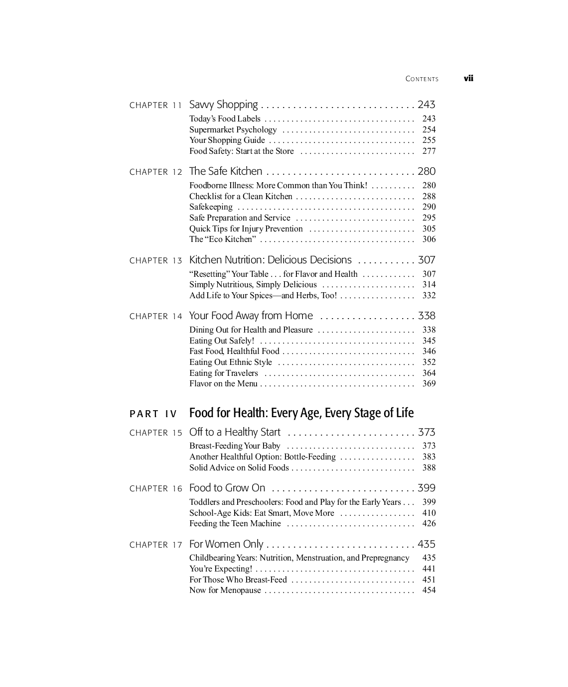 American Dietetic Association Complete Food And Nutrition Guide - Page 5