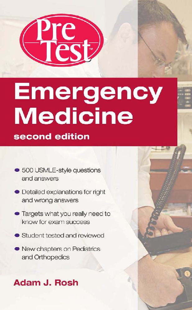 Pre Test Emergency Medicine - Page 1