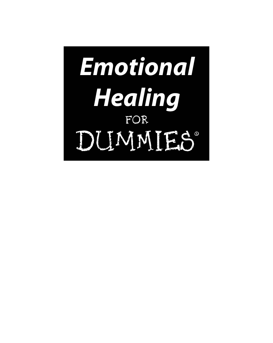 Emotional Healing For Dummies - Page 2