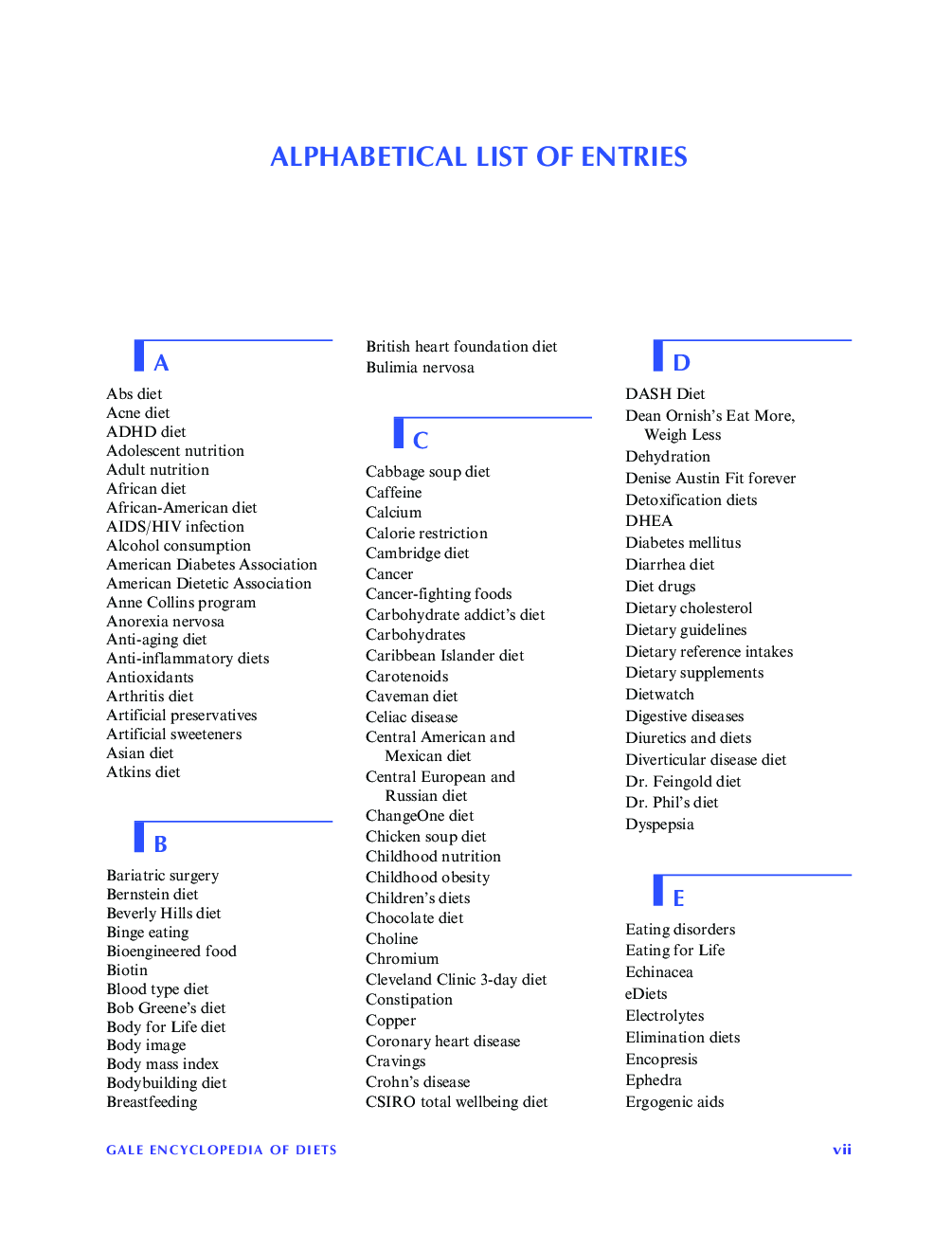 The Gale Encyclopedia Of Diets - Page 4