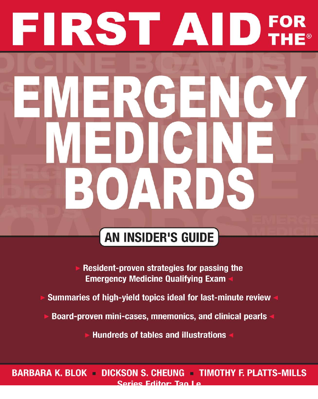 First Aid For The Emergency Medicine Boards - Page 1