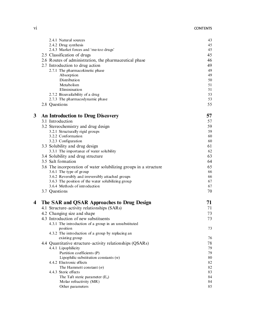Fundamentals Of Medicinal Chemistry - Page 5