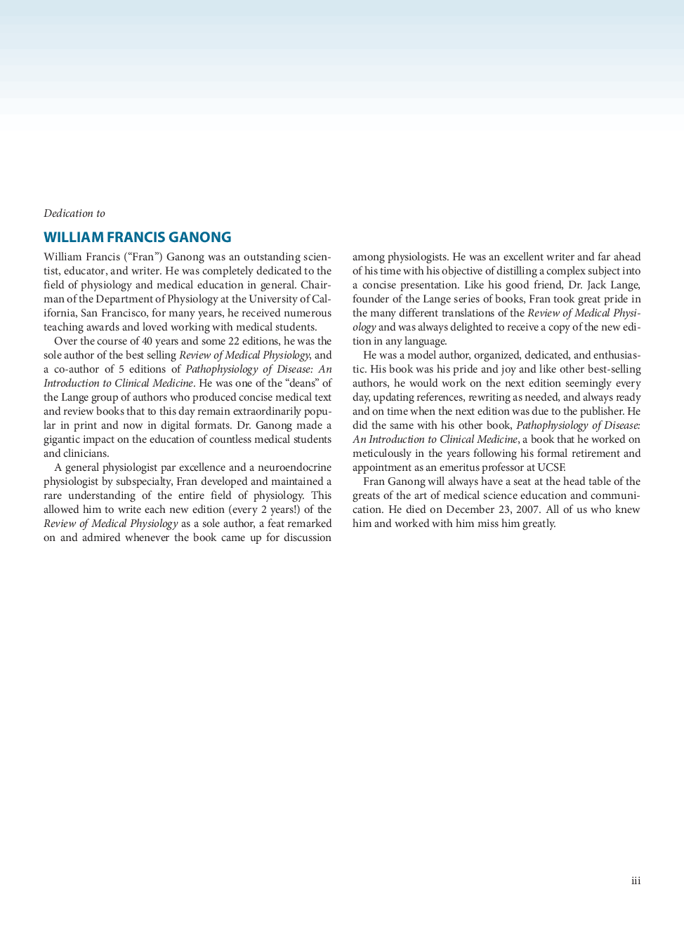 Ganongs Review Of Medical Physiology - Page 3