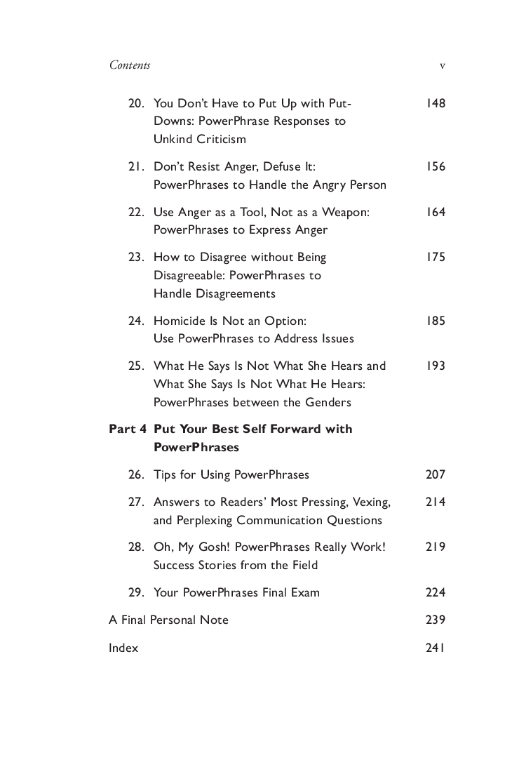 How To Use Power Phrases - Page 4