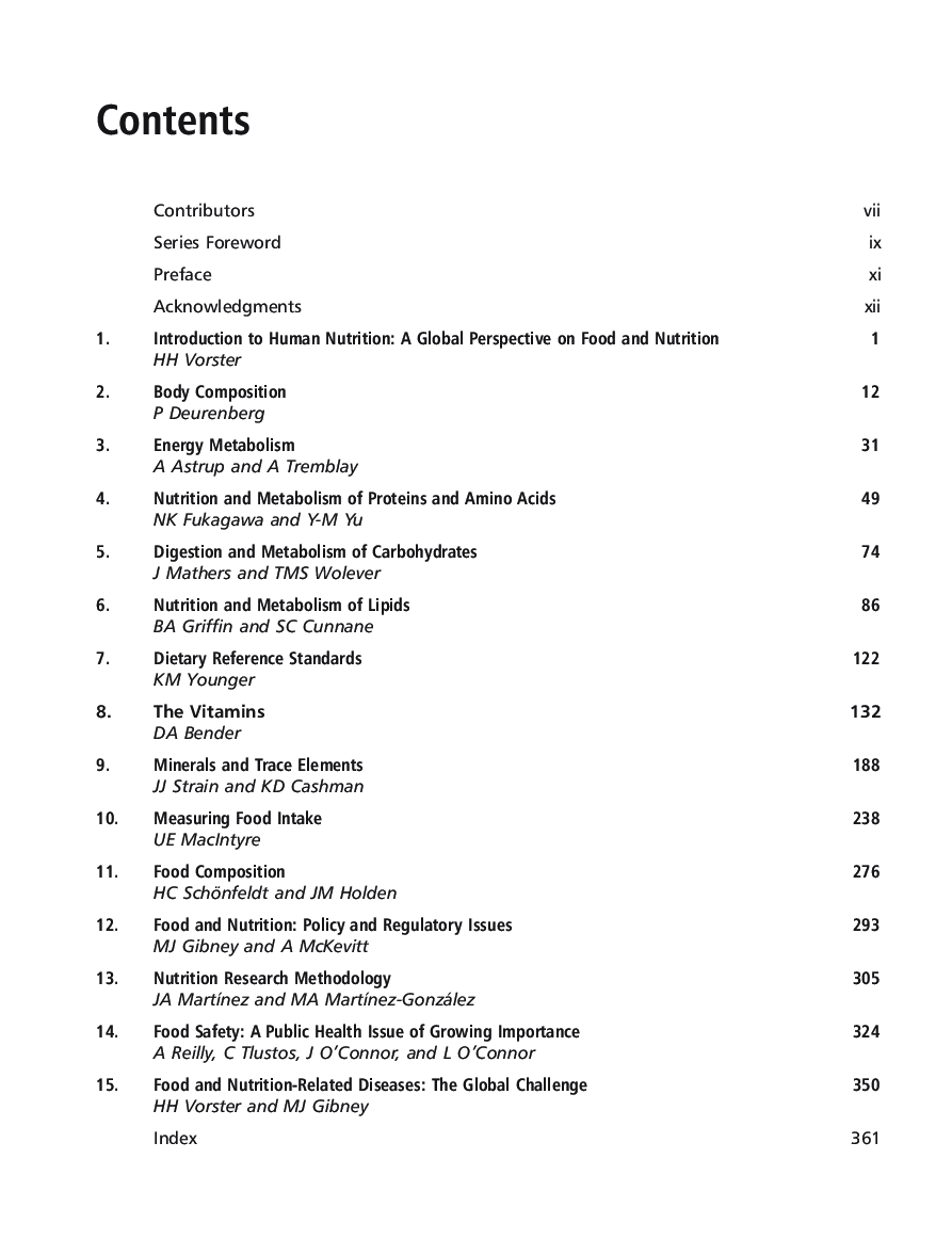 Introduction To Human Nutrition - Page 3