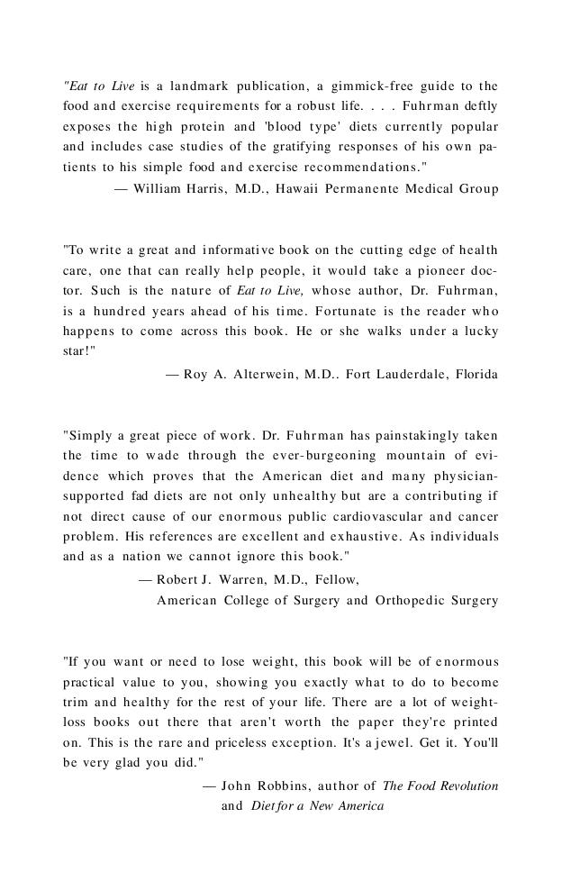 Eat To Live - Page 3