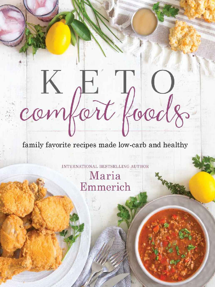 Keto Comfort Foods - Page 1