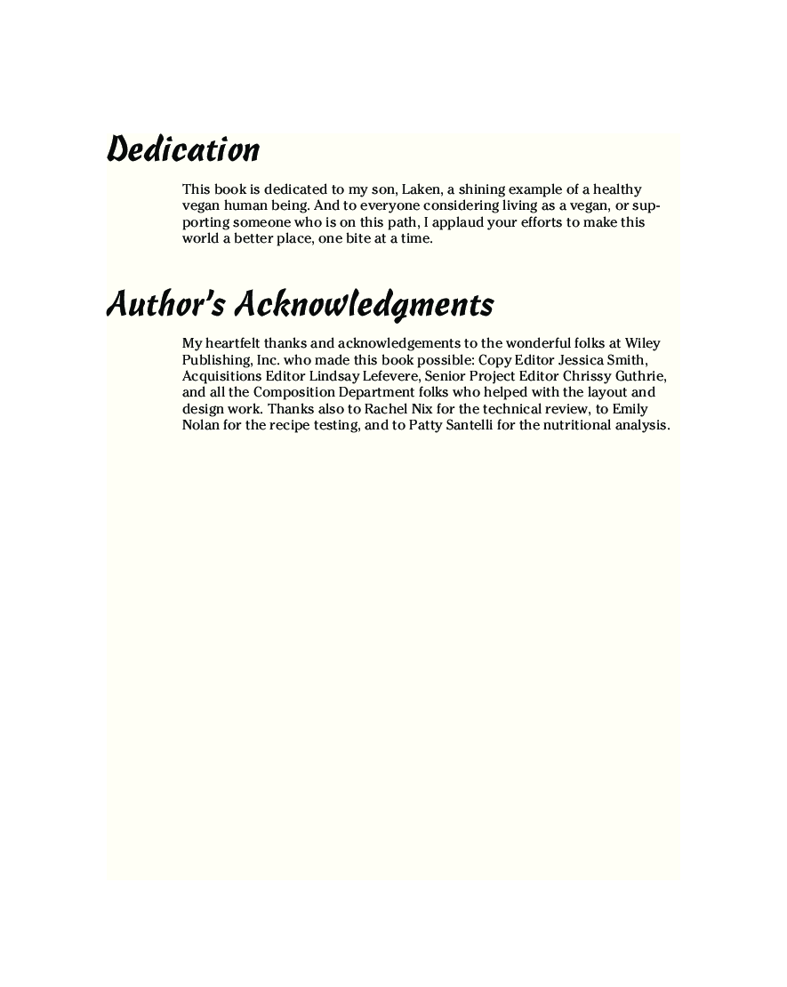 Living Vegan For Dummies - Page 2