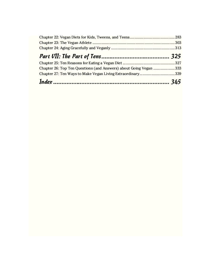 Living Vegan For Dummies - Page 4