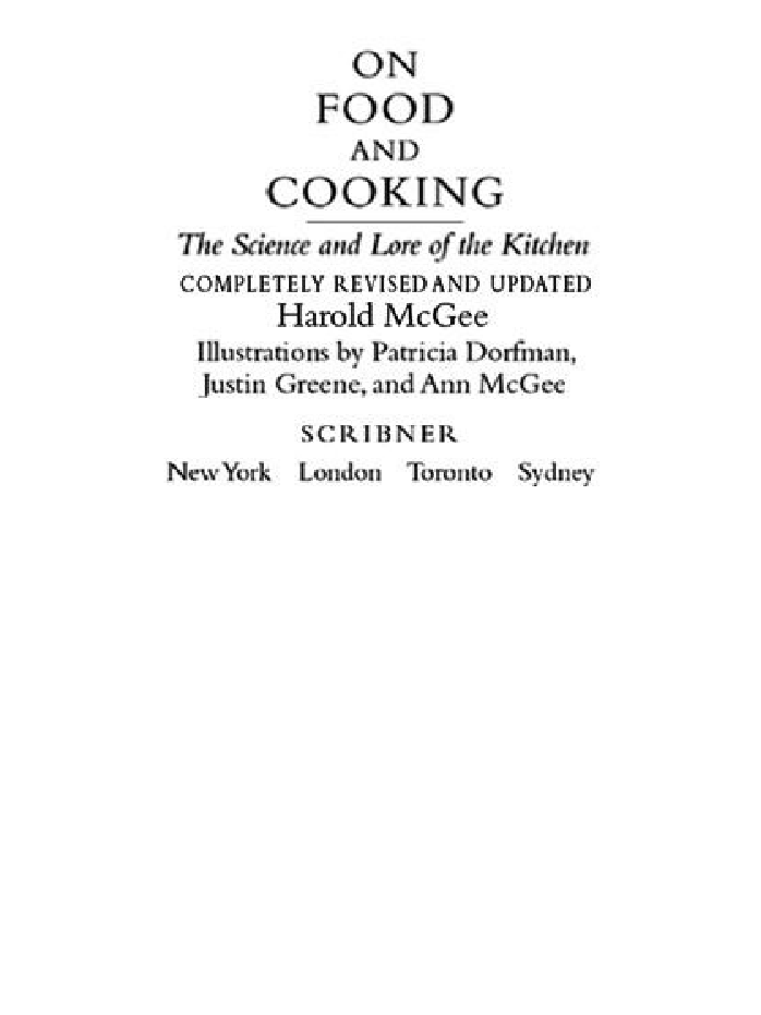 On Food And Cooking - Page 4