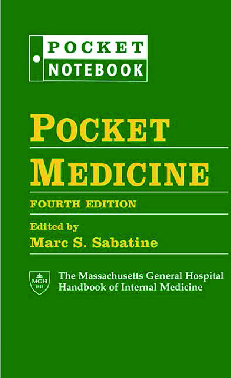 Pocket Medicine 4th Edition - Page 1