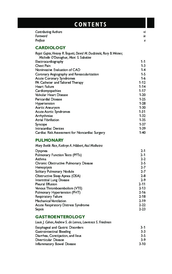 Pocket Medicine 4th Edition - Page 3