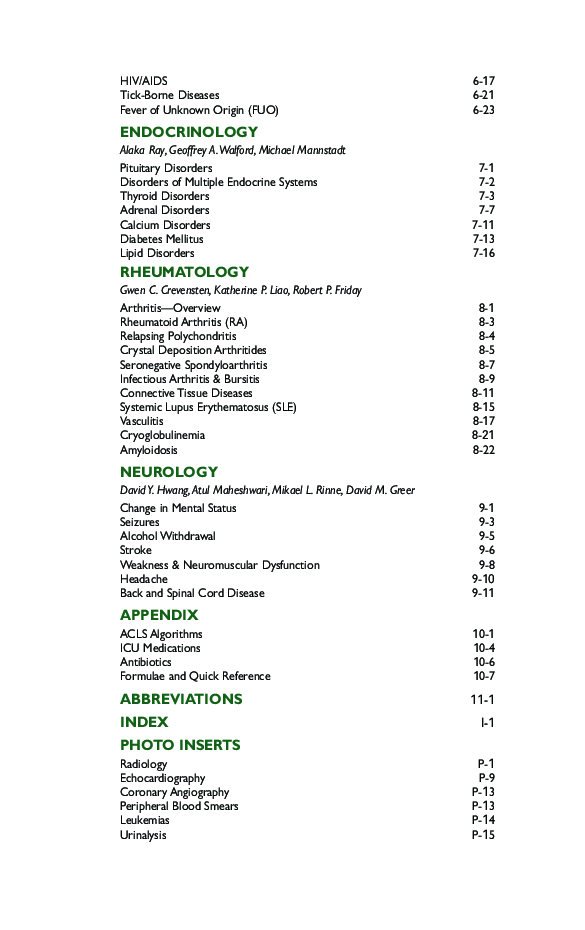 Pocket Medicine 4th Edition - Page 5