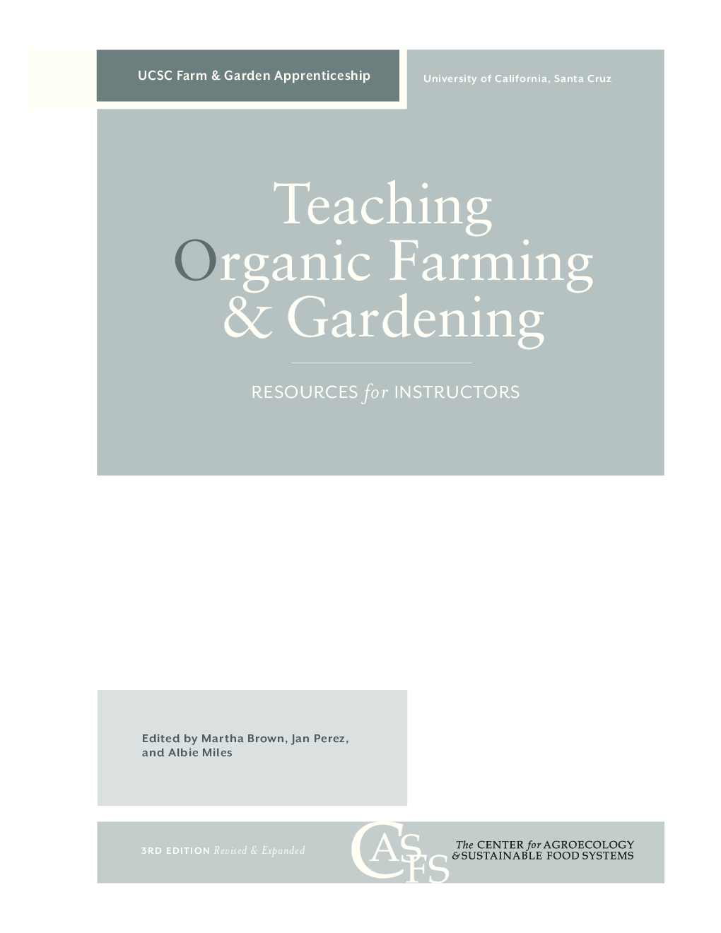 Teaching Organic Farming And Gardening - Page 1