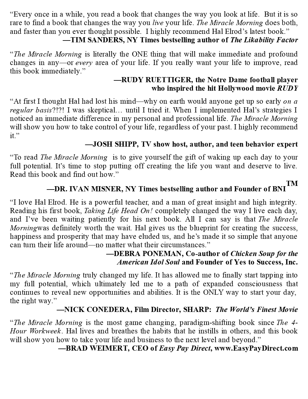 The Miracle Morning - Page 2