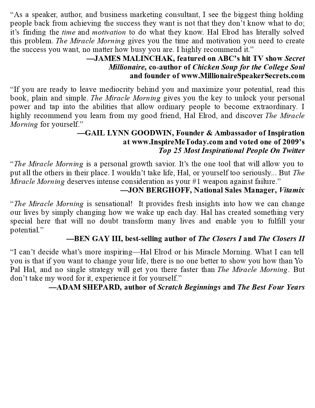 The Miracle Morning - Page 3