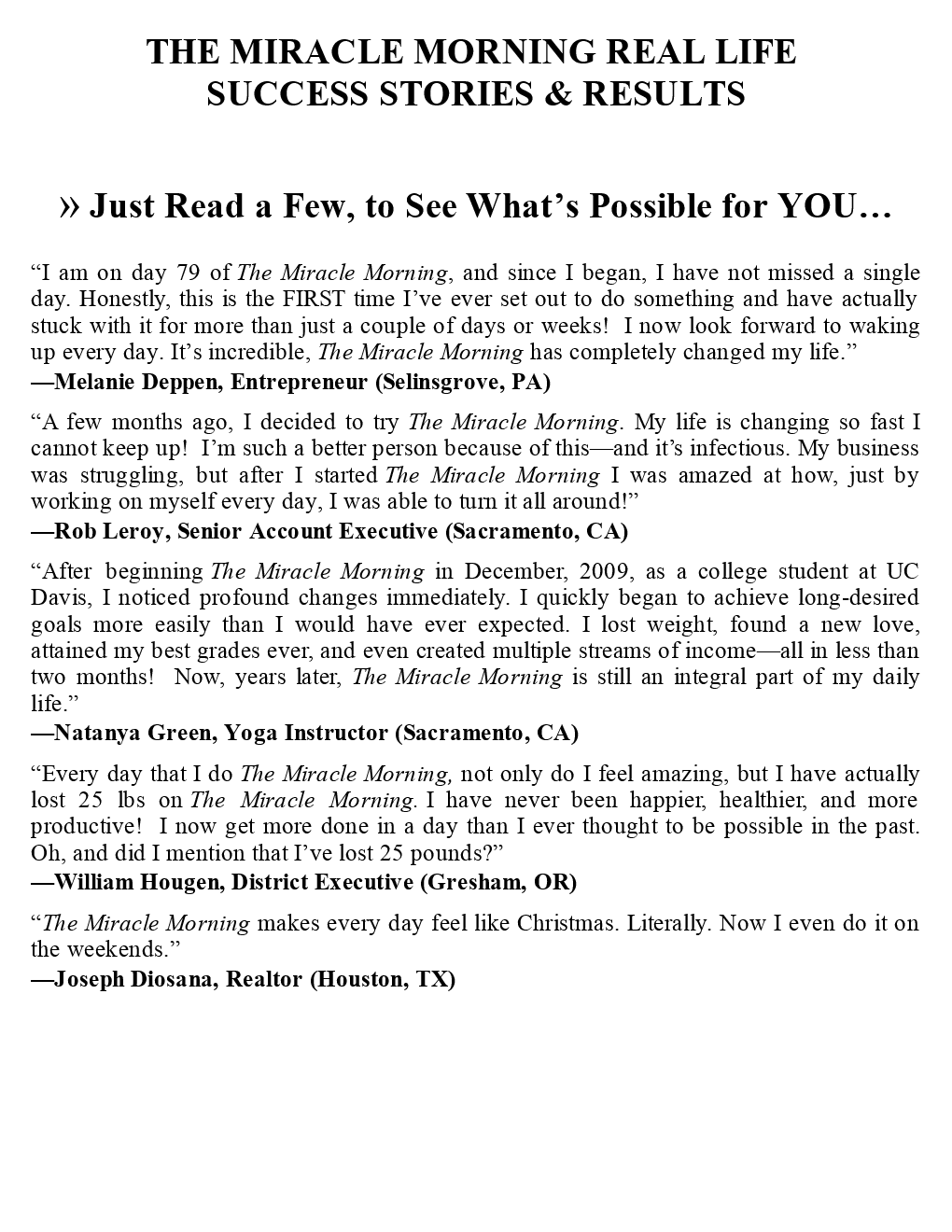 The Miracle Morning - Page 4