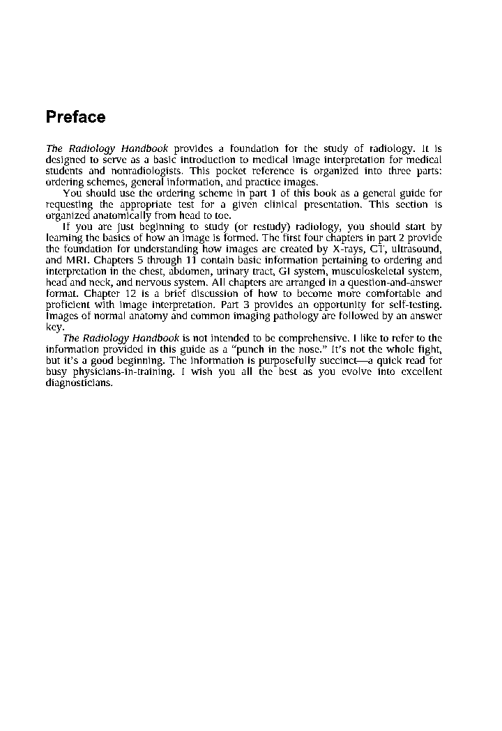 The Radiology Handbook - Page 3
