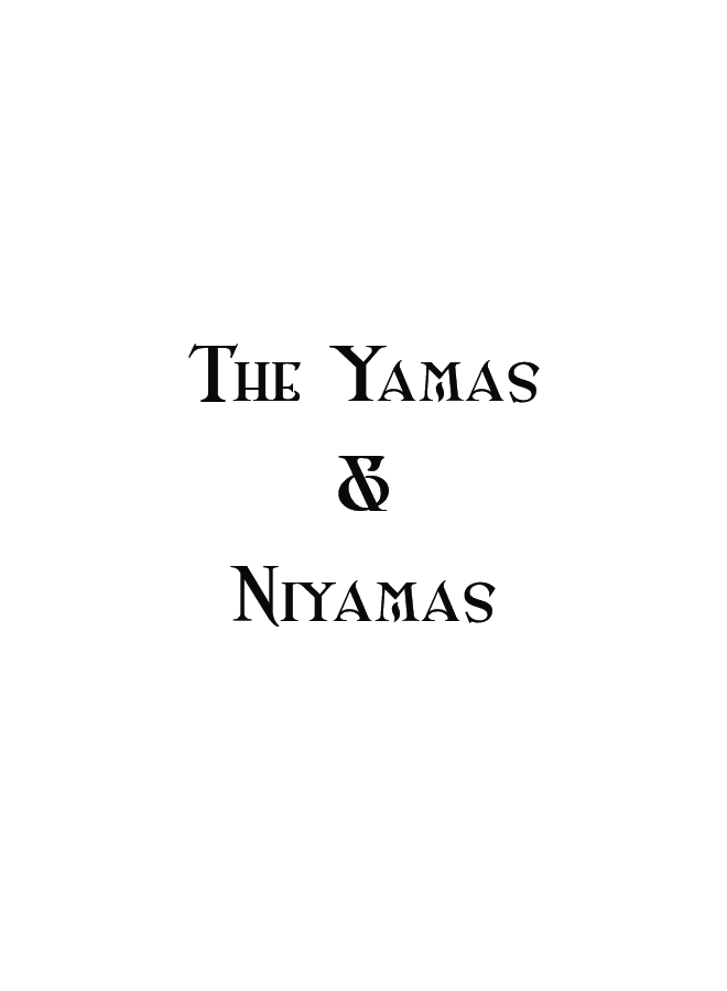 The Yamas And Niyamas - Page 4