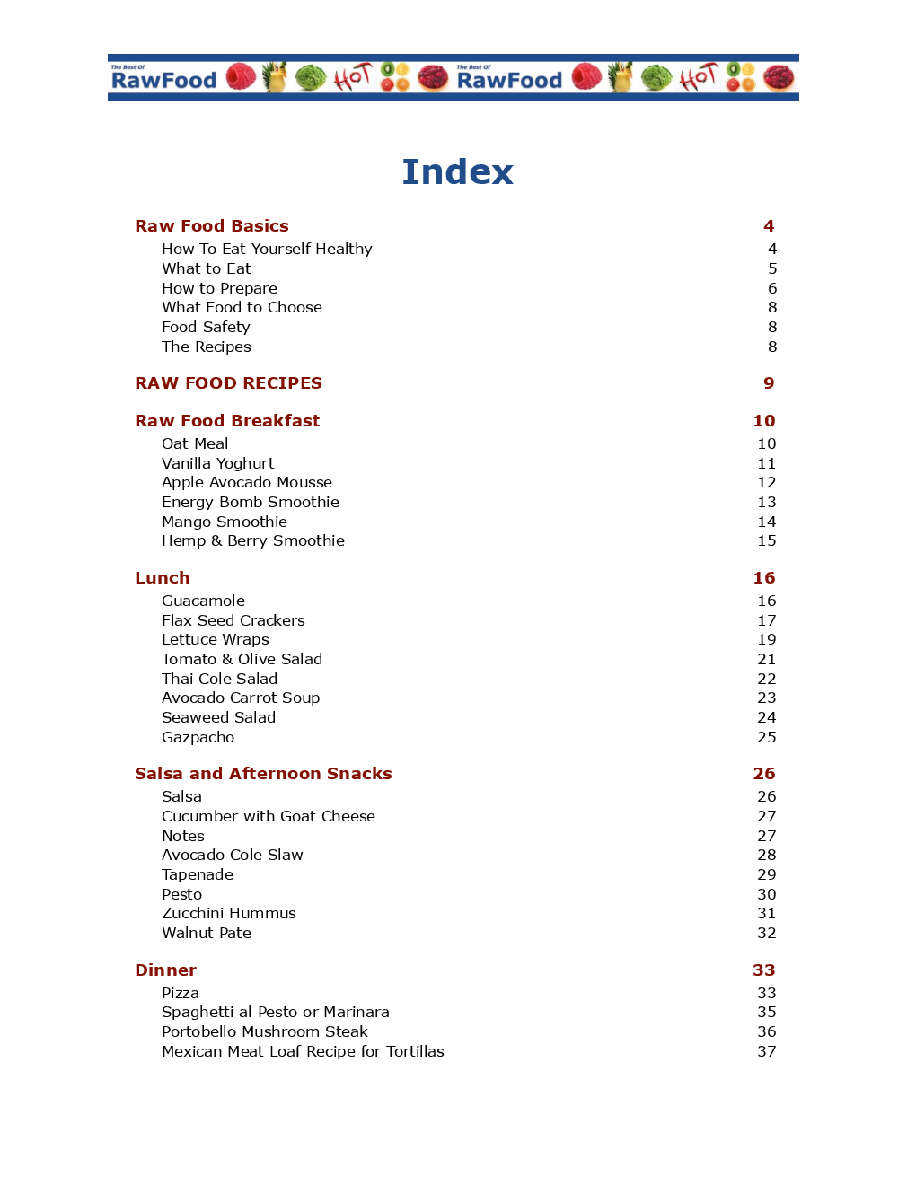 The Best Raw Food Recipes - Page 2